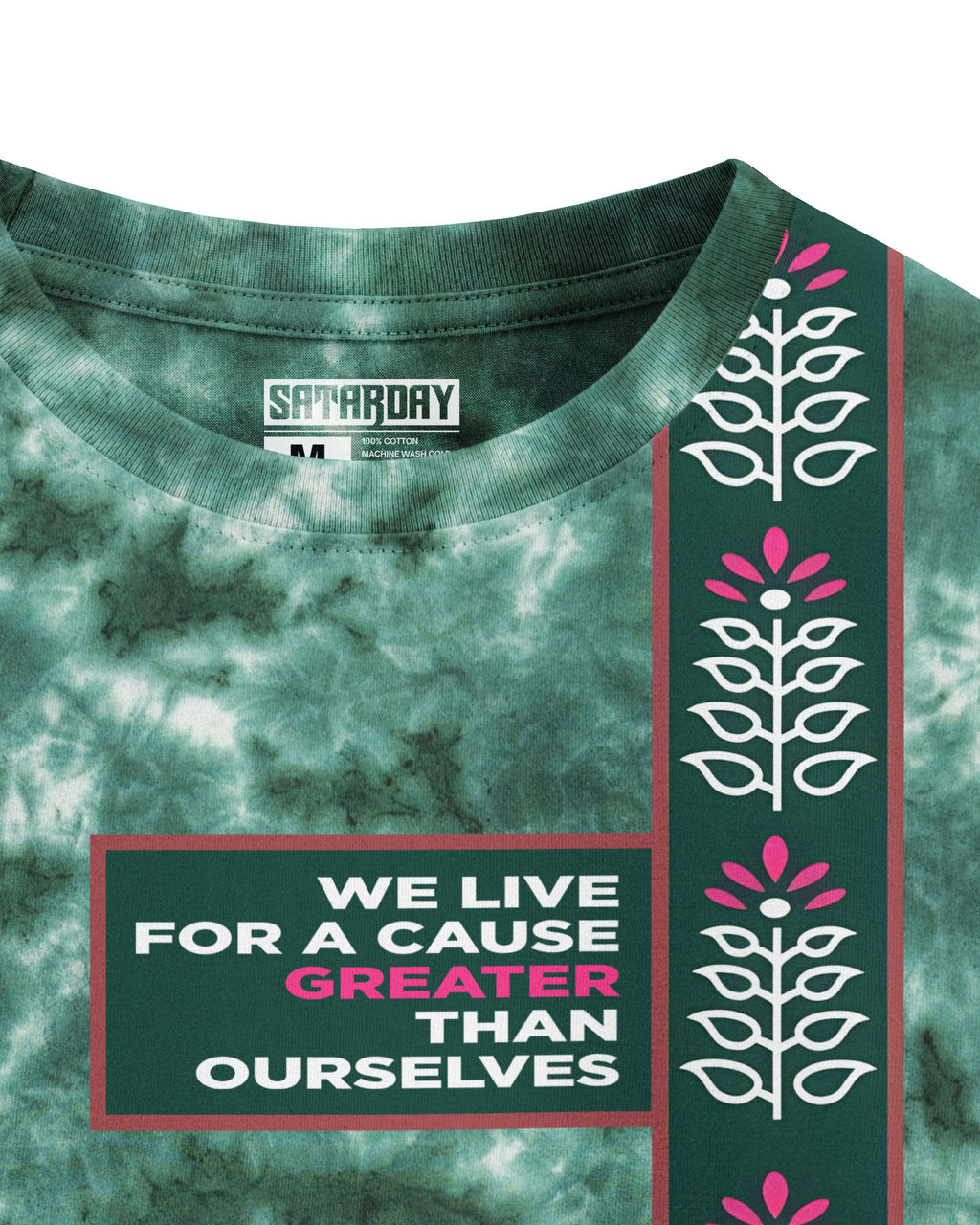 GREATER CAUSE! - GREEN TIE-DYE