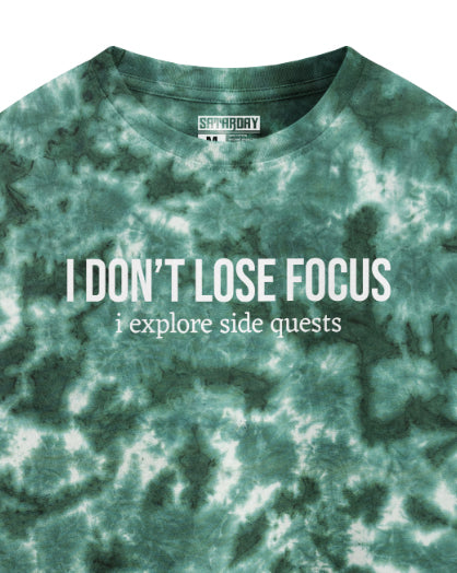 SIDE QUESTS! - GREEN TIE-DYE
