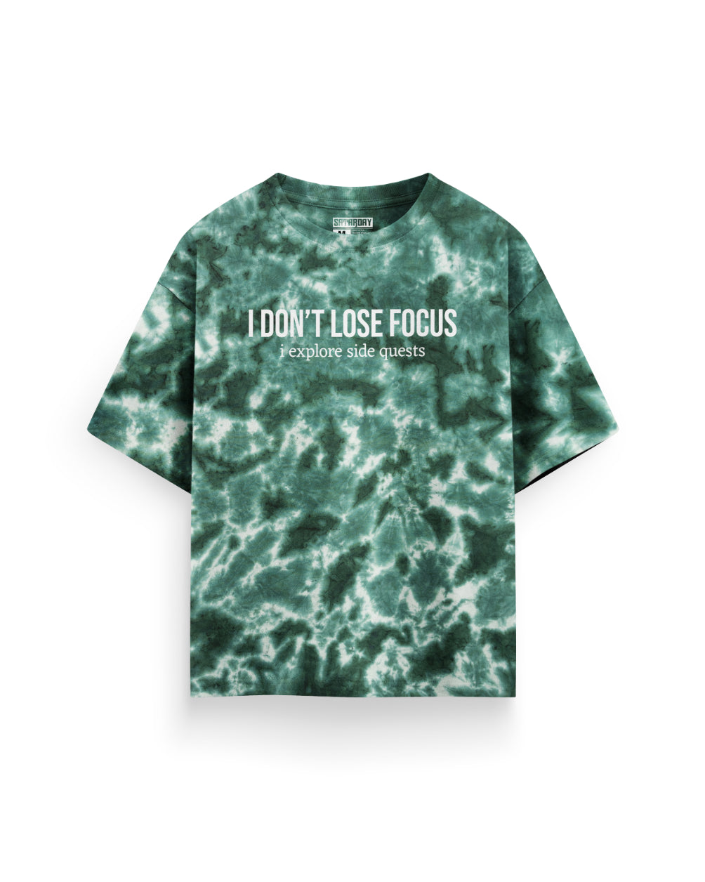 SIDE QUESTS! - GREEN TIE-DYE