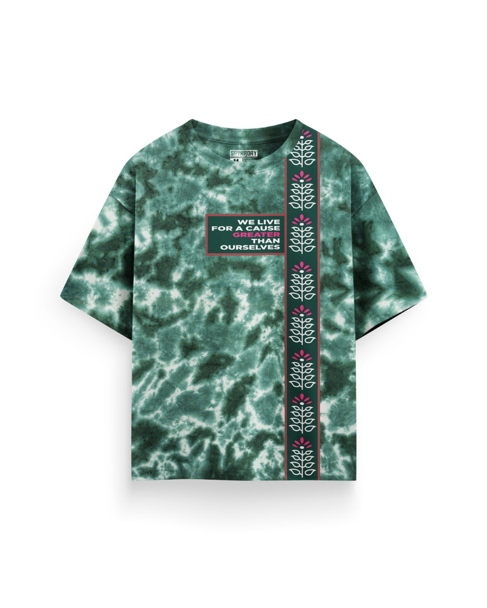 GREATER CAUSE! - GREEN TIE-DYE