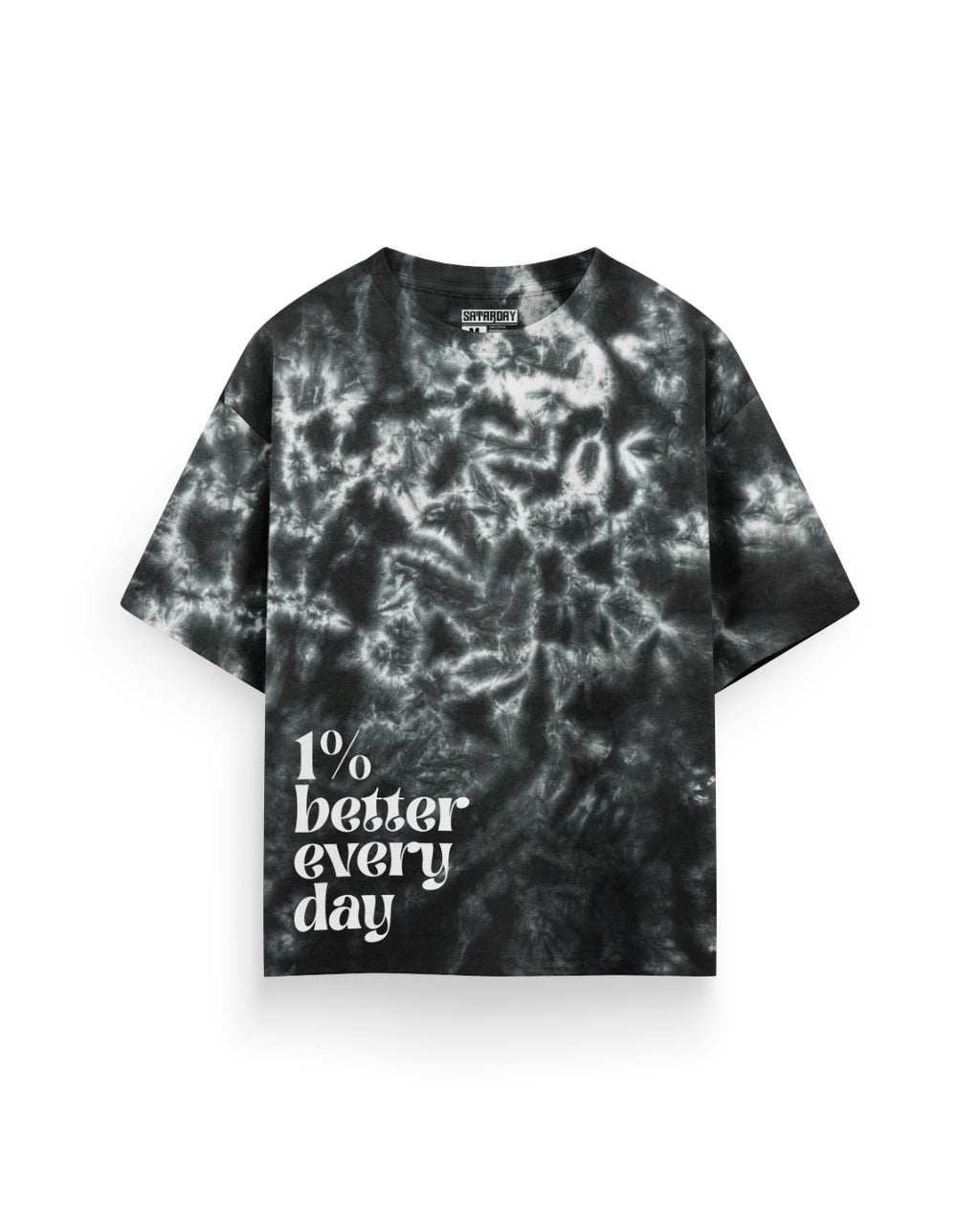 ONE PERCENT DAILY! - BLACK TIE-DYE