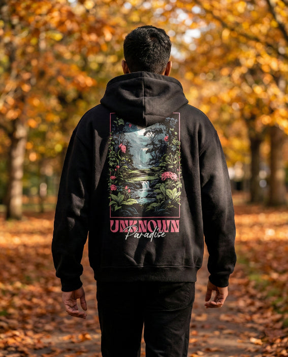UNKNOWN PARADISE! - BLACK