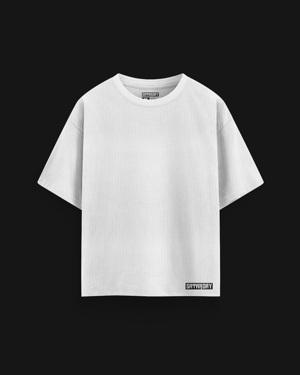 SATARDAY ORIGINALS! - WHITE WAFFLED