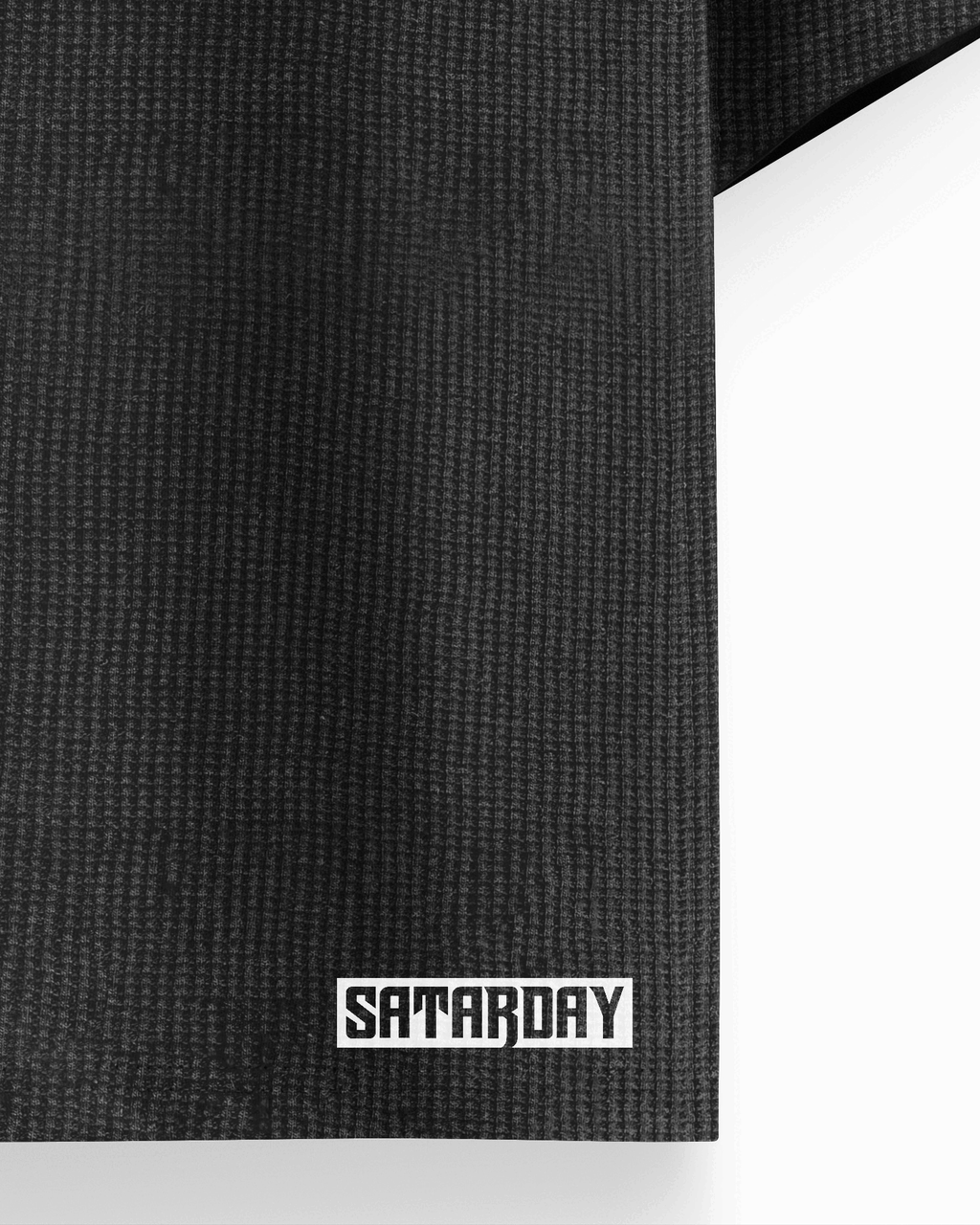 SATARDAY ORIGINALS! - BLACK WAFFLED