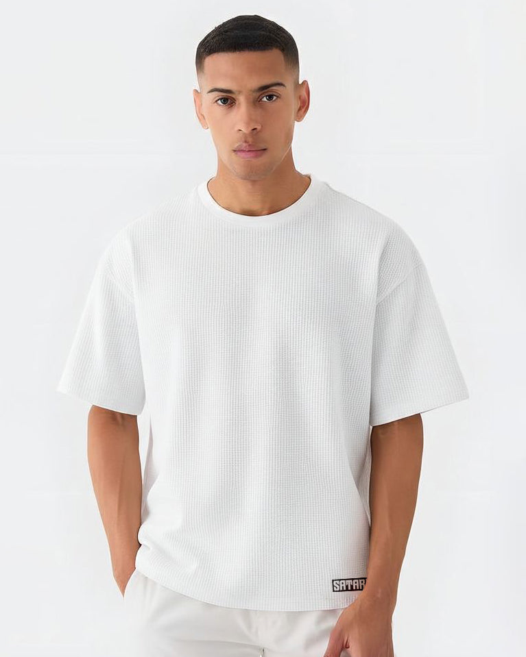 SATARDAY ORIGINALS! - WHITE WAFFLED